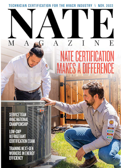 The NATE Magazine November 2022 Issue cover image