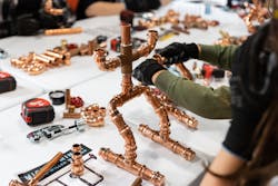 Viega donated 80 ProPress fittings for the Tools & Tiaras event. Viega donated 80 ProPress fittings for the Tools & Tiaras event.