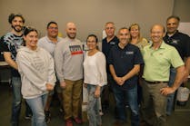 A few New England Total Energy team members. &apos;We&rsquo;re always looking for ways to grow and diversify,&rdquo; said Yolanda Cortese, center.