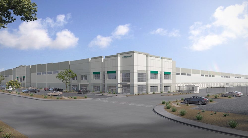An artist&apos;s rendering of the new distribution center.