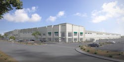 An artist's rendering of the new distribution center. An artist's rendering of the new distribution center.