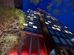 The citizenM Bowery Hotel—the tallest modular hotel in the world. The citizenM Bowery Hotel—the tallest modular hotel in the world.