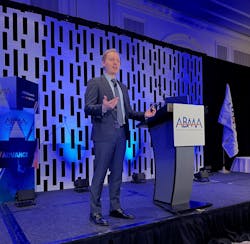 Connor Lokar of ITR Economics updated attendees on the latest market forecast for this year and beyond. Connor Lokar of ITR Economics updated attendees on the latest market forecast for this year and beyond.