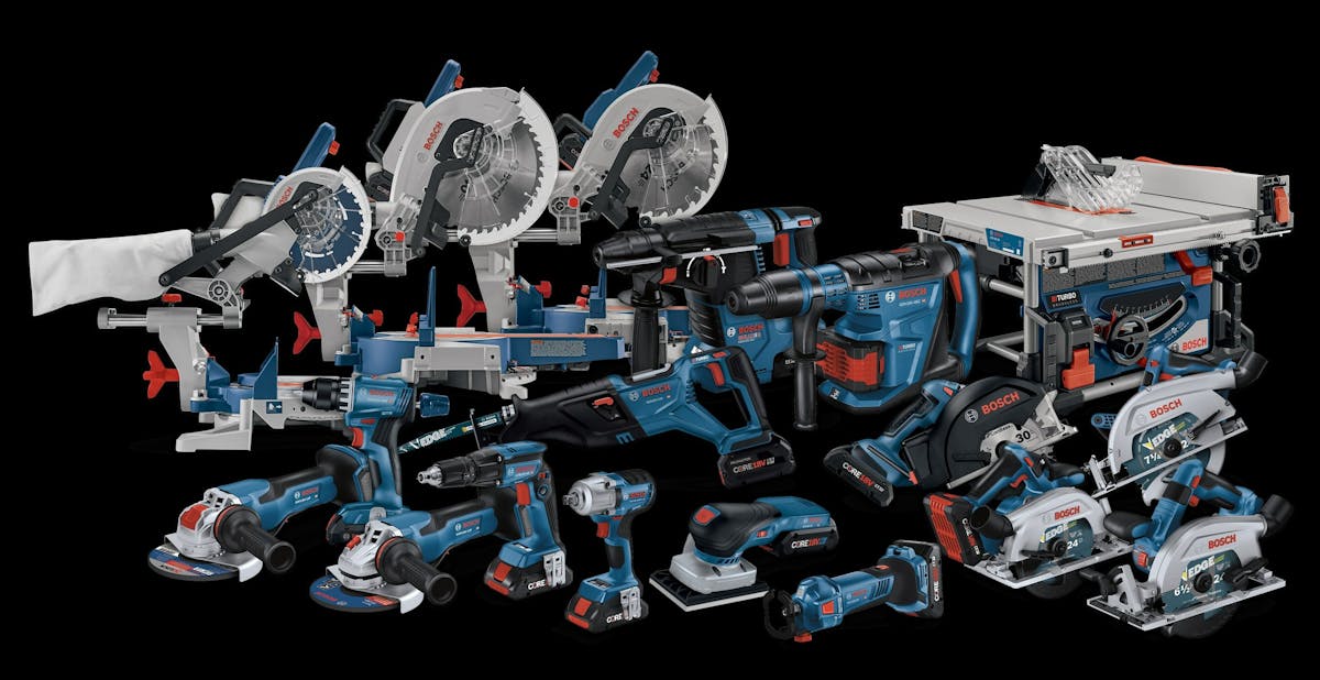 Bosch Announcing 32 New Cordless Tools
