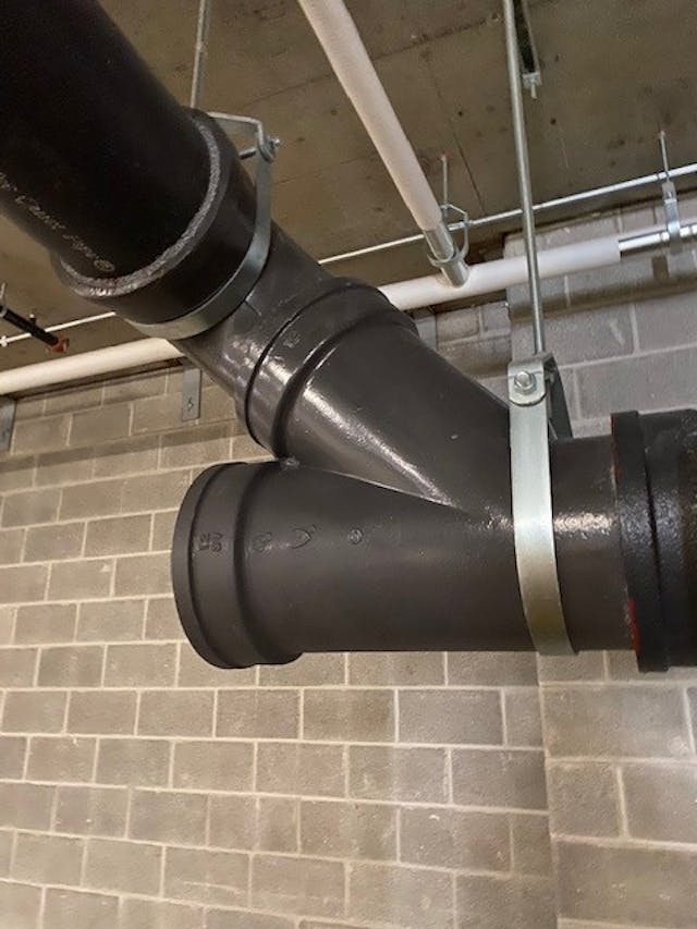 Cast Iron Soil Pipe for Aggressive Sanitary Applications