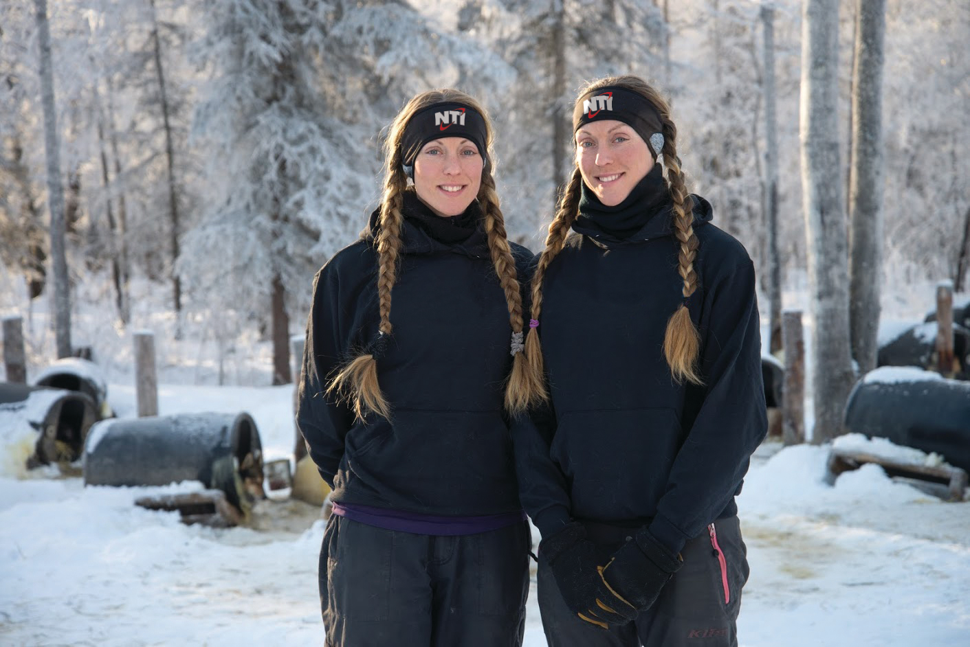 NTI will be a corporate sponsor of musher twins Kristy and Anna Berington of Seeing Double Sled Dog Racing.