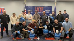 Safety comes first at the United Service Workers Union’ Joint Apprenticeship Training Fund. Apprentices learn what they need to keep themselves and each other safe and healthy—including learning CPR. Safety comes first at the United Service Workers Union’ Joint Apprenticeship Training Fund. Apprentices learn what they need to keep themselves and each other safe and healthy—including learning CPR.