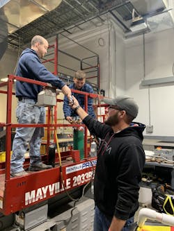 The United Service Workers Union’s Construction Division includes plumbing, HVAC, fire sprinkler, steamfitting and sheet metal workers. The United Service Workers Union’s Construction Division includes plumbing, HVAC, fire sprinkler, steamfitting and sheet metal workers.