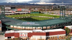 Sloan Park in Mesa Arizona. Sloan Park in Mesa Arizona.