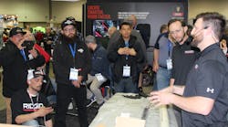 A RIDGID demo at last year's WWETT Show. A RIDGID demo at last year's WWETT Show.