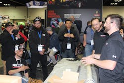 A RIDGID demo at last year's WWETT Show. A RIDGID demo at last year's WWETT Show.