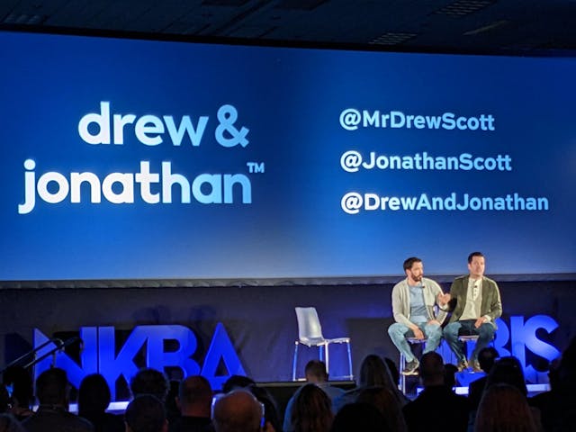 Drew &amp; Jonathan Scott, the Property Brothers, speak at the NKBA&apos;s State of the Industry Address.