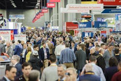 Crowds at the AHR Expo in Atlanta. Crowds at the AHR Expo in Atlanta.