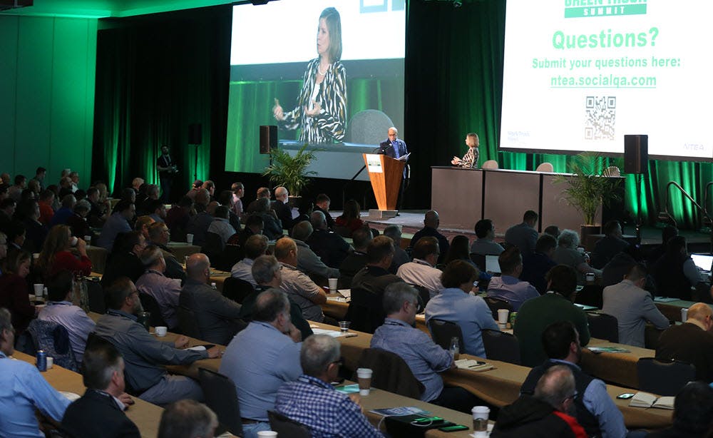 Green Truck Summit, NTEA&rsquo;s full-day advanced fuels and vehicle technology conference, was sold out, with nearly 1,000 attendees gathering to hear from industry experts.