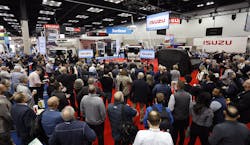 Isuzu Commercial Truck of America announced its first all-electric production model, the N-Series EV, with a Work Truck Week 2023 press conference on March 8. Isuzu Commercial Truck of America announced its first all-electric production model, the N-Series EV, with a Work Truck Week 2023 press conference on March 8.