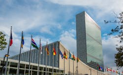 The UN Building in New York. The UN Building in New York.