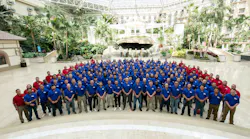 A group shot of all competitors in the 2023 National Craft Championships.