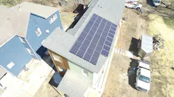 The near-complete solar-powered home from the Ball State team.