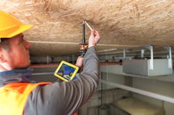 Digital measurement technology is able to pinpoint layout coordinates directly from the BIM model. Digital measurement technology is able to pinpoint layout coordinates directly from the BIM model.