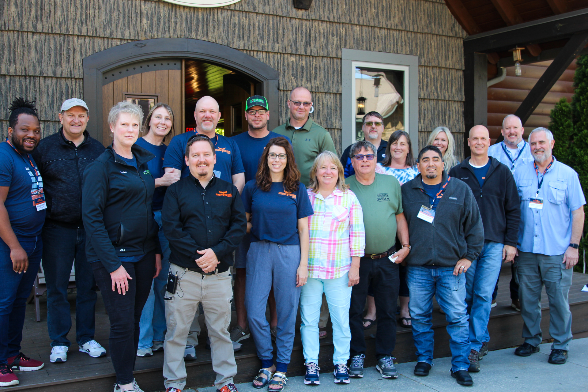 Attendees at the Freedom Builders Mastermind event in Gatlinburg.