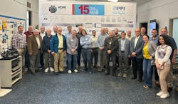 MAB members celebrate the group’s 15th year anniversary at its recent meeting. MAB members celebrate the group’s 15th year anniversary at its recent meeting.