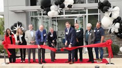Mitsubishi Electric Trane HVAC US (METUS) representatives and government officials cut the ribbon on the Florence, New Jersey Distribution and Training Center. Pictured left to right are: Kristen Foca, Outreach Director for U.S. Representative Andy Kim; MacKenzie Belling, South Jersey Director for U.S. Senator Cory Booker; Brinnon Williams, Vice President of Residential Business, METUS; Andy Kelso, COO, METUS; Mark Kuntz, CEO, METUS; Robert D. Smith, Vice President of Supply Chain, METUS; Paul Ostrander and Kristan Marter, Florence Township Council; and Marty Eckert, Florence Township Director of Economic Development. Mitsubishi Electric Trane HVAC US (METUS) representatives and government officials cut the ribbon on the Florence, New Jersey Distribution and Training Center. Pictured left to right are: Kristen Foca, Outreach Director for U.S. Representative Andy Kim; MacKenzie Belling, South Jersey Director for U.S. Senator Cory Booker; Brinnon Williams, Vice President of Residential Business, METUS; Andy Kelso, COO, METUS; Mark Kuntz, CEO, METUS; Robert D. Smith, Vice President of Supply Chain, METUS; Paul Ostrander and Kristan Marter, Florence Township Council; and Marty Eckert, Florence Township Director of Economic Development.