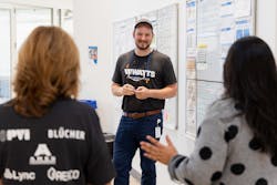 The new facility includes a learning center, administrative offices and much more. The new facility includes a learning center, administrative offices and much more.