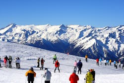 A ski slope that is definitely NOT in Indiana. A ski slope that is definitely NOT in Indiana.