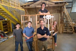 (Left to right) Toma Yasuda, Steven Klinefelter, Ryan Kiscaden, Olivia Kurtz (top), and Paige Parsons. (Left to right) Toma Yasuda, Steven Klinefelter, Ryan Kiscaden, Olivia Kurtz (top), and Paige Parsons.