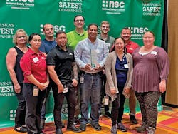 Proud award recipients. Proud award recipients.