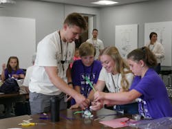 We Love STEM Day allowed students to engage in hands-on activities.