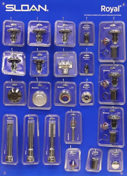 The new program&apos;s parts board.