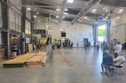 An interior view of the new Skilled Trades Center. The program is open to anyone, and every student who wants to can apply to join the program.