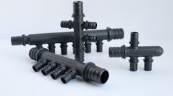 EVERLOC+ POLYMER MULTI-PORT TEES EVERLOC+ POLYMER MULTI-PORT TEES