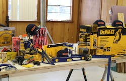 Just some of the material and tools included in the grant kit. Just some of the material and tools included in the grant kit.