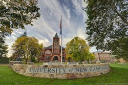 Exterior of UNH. Exterior of UNH.