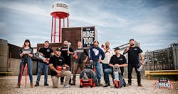 The 2023 RIDGE Tools Experience trip winners strike a pose. The 2023 RIDGE Tools Experience trip winners strike a pose.