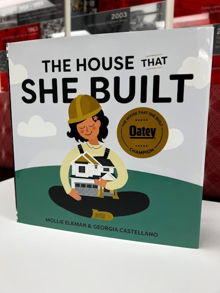 The House That She Built was written to introduce young readers to the construction trades, and promote the idea that &apos;jobs have no genders.&apos;
