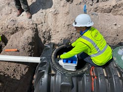 The mound systems are able to treat wastewater from the homes as well as eliminate the leach line ponding that had become a common occurrence. The mound systems are able to treat wastewater from the homes as well as eliminate the leach line ponding that had become a common occurrence.