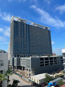 The Society Orlando, a two-tower, 1.5 million-square-foot, high-rise project, now under construction in downtown Orlando’s Central Business District. The Society Orlando, a two-tower, 1.5 million-square-foot, high-rise project, now under construction in downtown Orlando’s Central Business District.