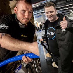 Two recent Plumbing Champions contestants. Two recent Plumbing Champions contestants.