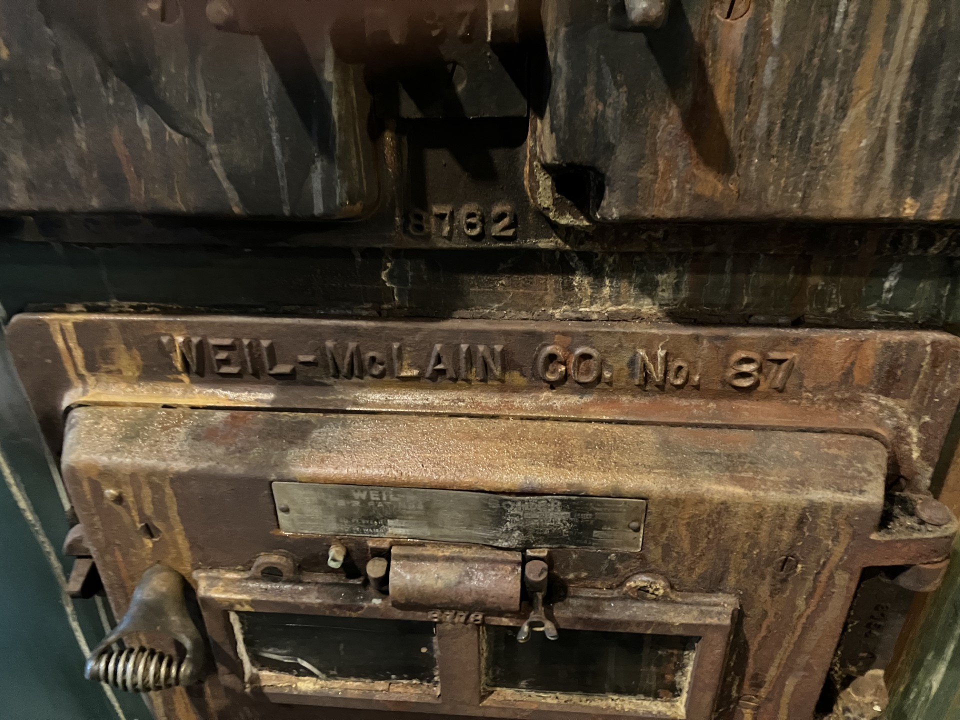 The tag from the second boiler mentioned in this column.