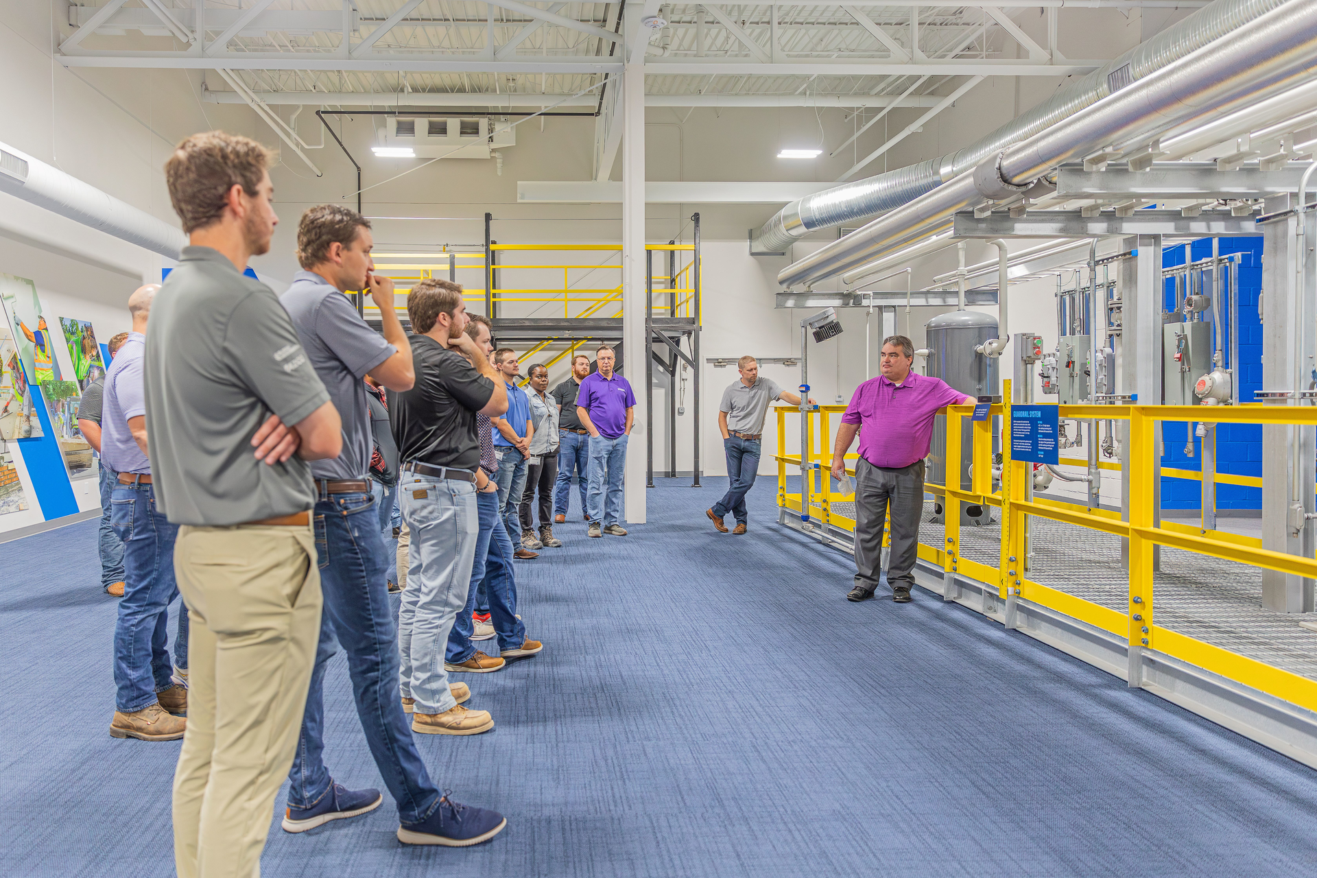 The 3,300-square-foot CDEC features hands-on exhibits that help mimic real-life scenarios for a career in the construction trades.