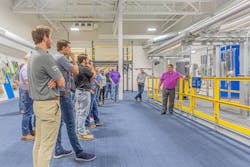 The 3,300-square-foot CDEC features hands-on exhibits that help mimic real-life scenarios for a career in the construction trades. The 3,300-square-foot CDEC features hands-on exhibits that help mimic real-life scenarios for a career in the construction trades.