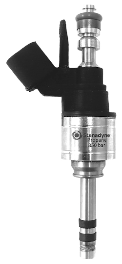 A section of the Stanadyne 350-bar propane delivery system. A section of the Stanadyne 350-bar propane delivery system.