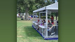 On-lookers as the Ascension Charity Classic golf tournament. On-lookers as the Ascension Charity Classic golf tournament.