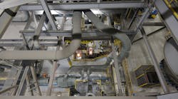 A bird's eye view of the new facility. A bird's eye view of the new facility.