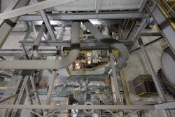 A bird's eye view of the new facility. A bird's eye view of the new facility.