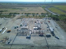 Power transformers at Century Oak. Power transformers at Century Oak.