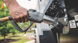 A service vehicle being fueled with propane Autogas. A service vehicle being fueled with propane Autogas.